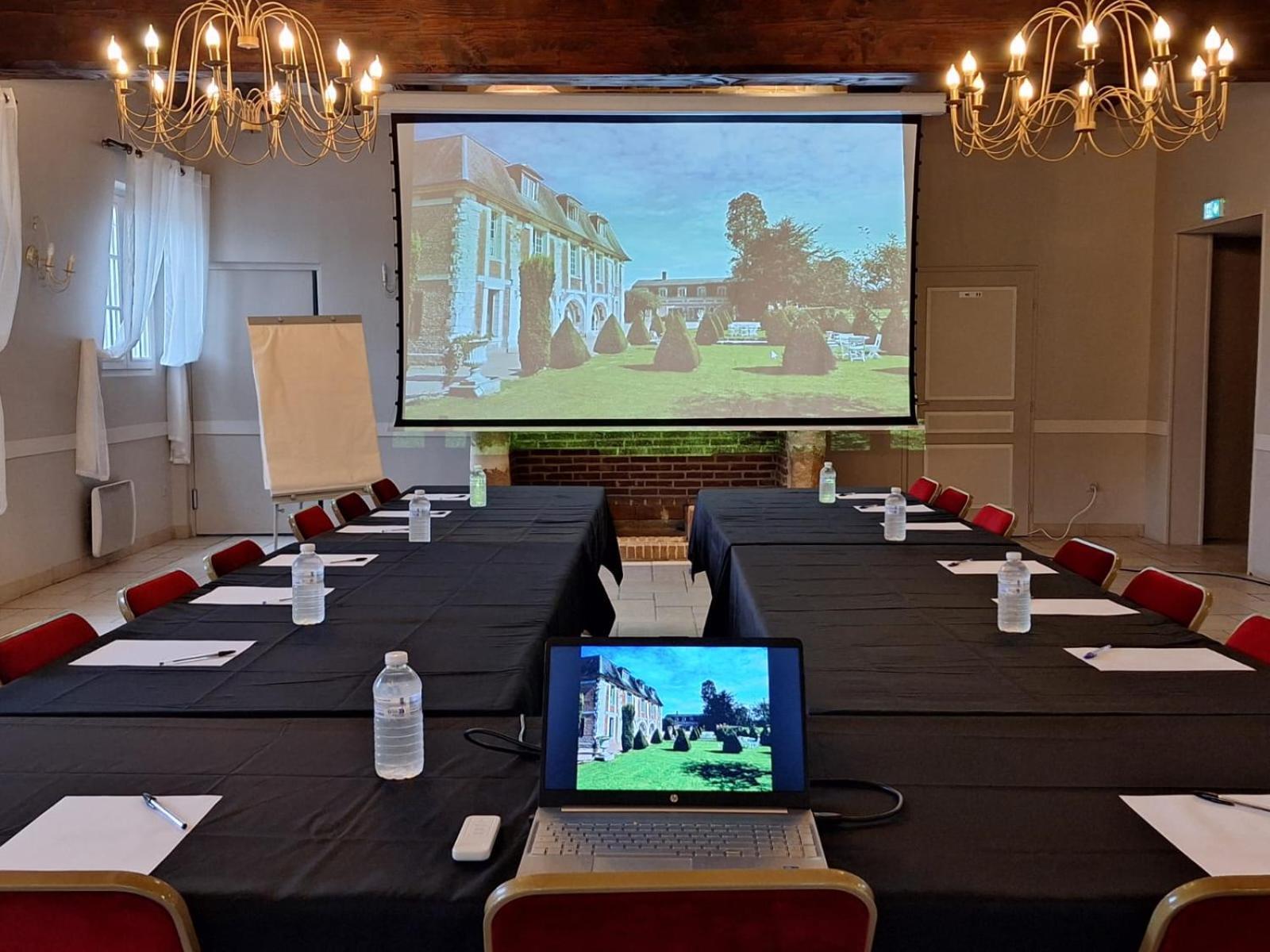 Domaine De L'Orangerie Du Chateau De Motteville Chambres D'Hotes Eksteriør bilde